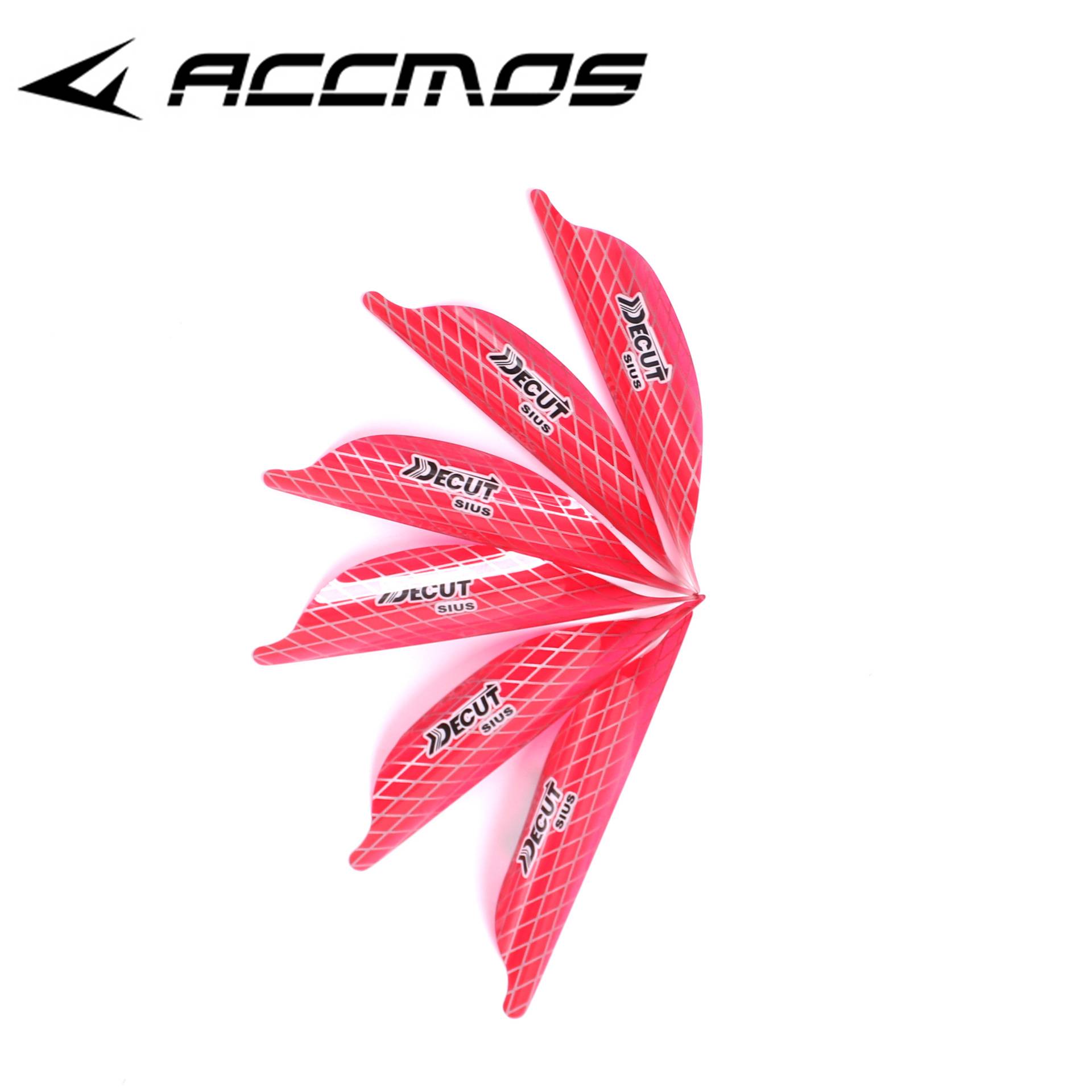 Red feather right (2 inches)